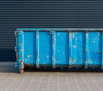 bouwafval container